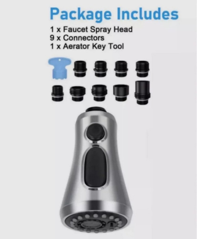 Standard Universal Spray Head Pull Down Kitchen Faucet Replacement Part /&#