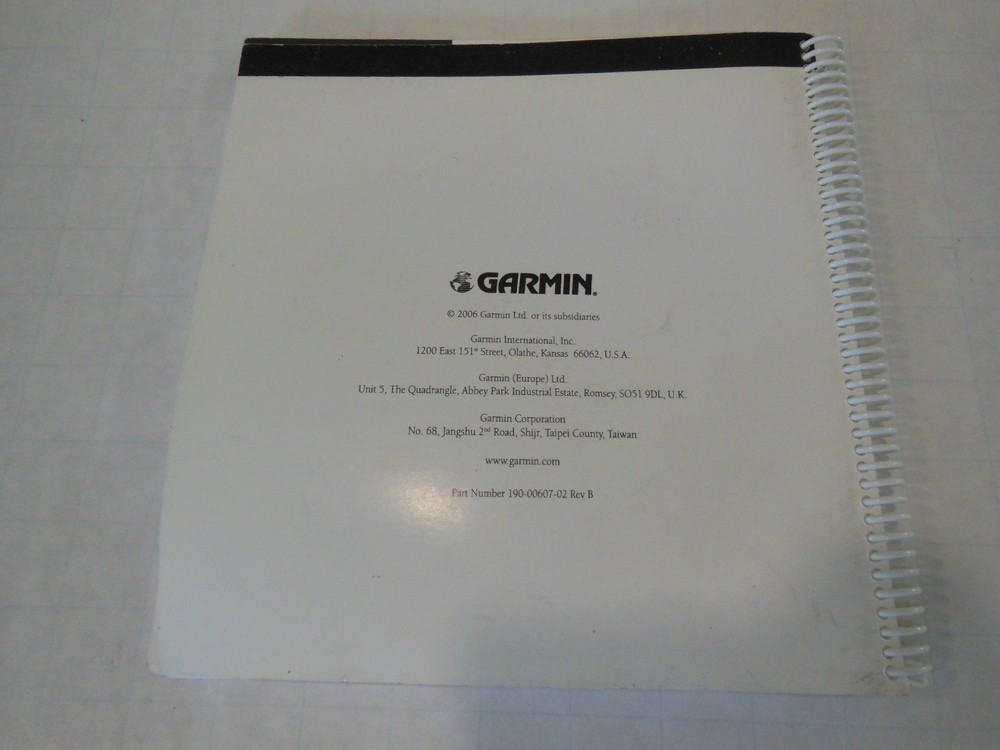Garmin GMX 200 Pilot Guide
