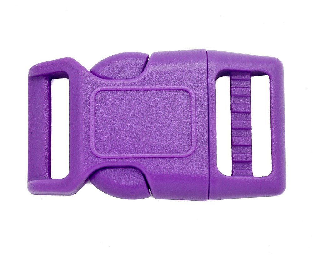 1.5 Inch Width Contoured Side Release Buckle - 1 1/2" adjustable curved buckle