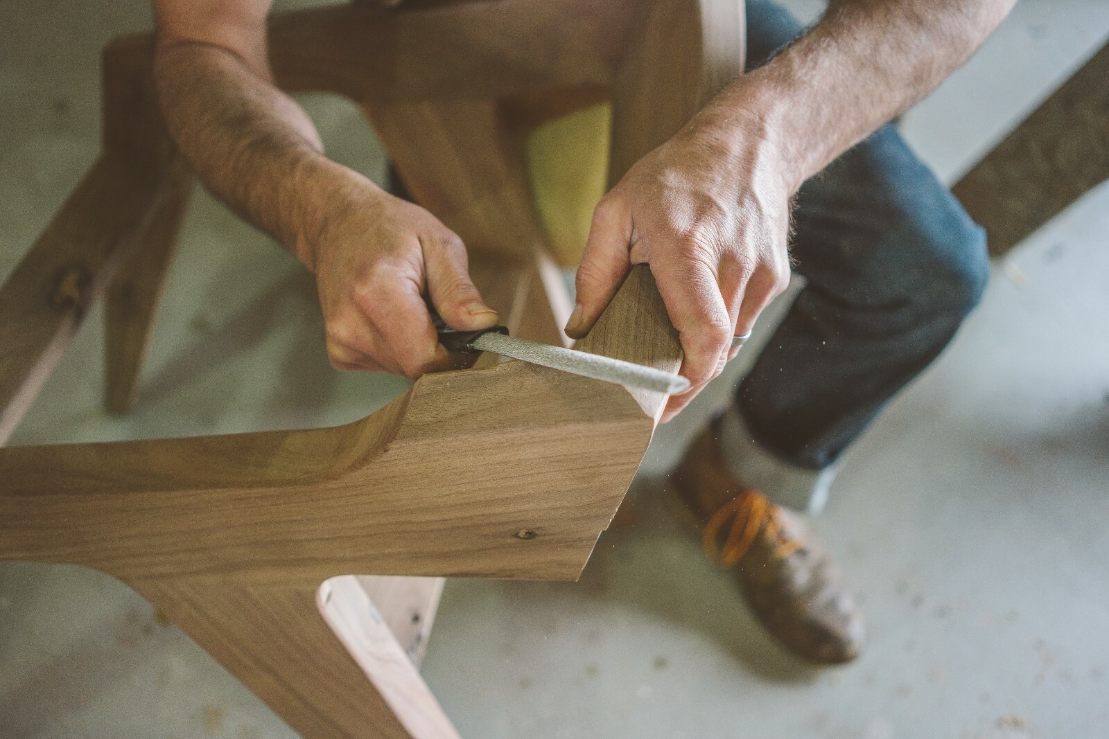 Kutzall Original 8" Half Round Hand Rasp, Fine (HR8170)