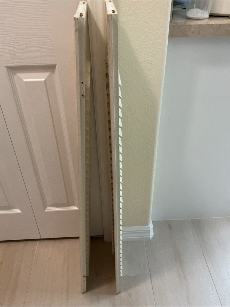 Wood Interior Window Shutters Height 38 1/4”