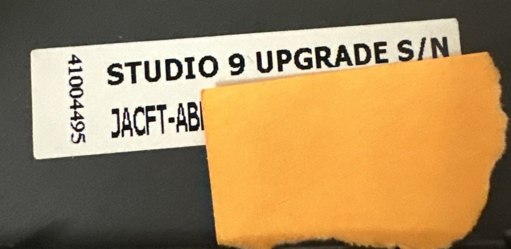 Pinnacle Studio Version 9 UPGRADE Software 2 Discs Video Editing Sys Complete
