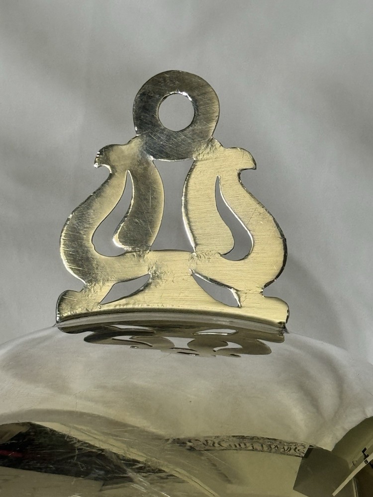 Sheffield Silverplate Handled Bread Tray Serving Dish 17” x 4”