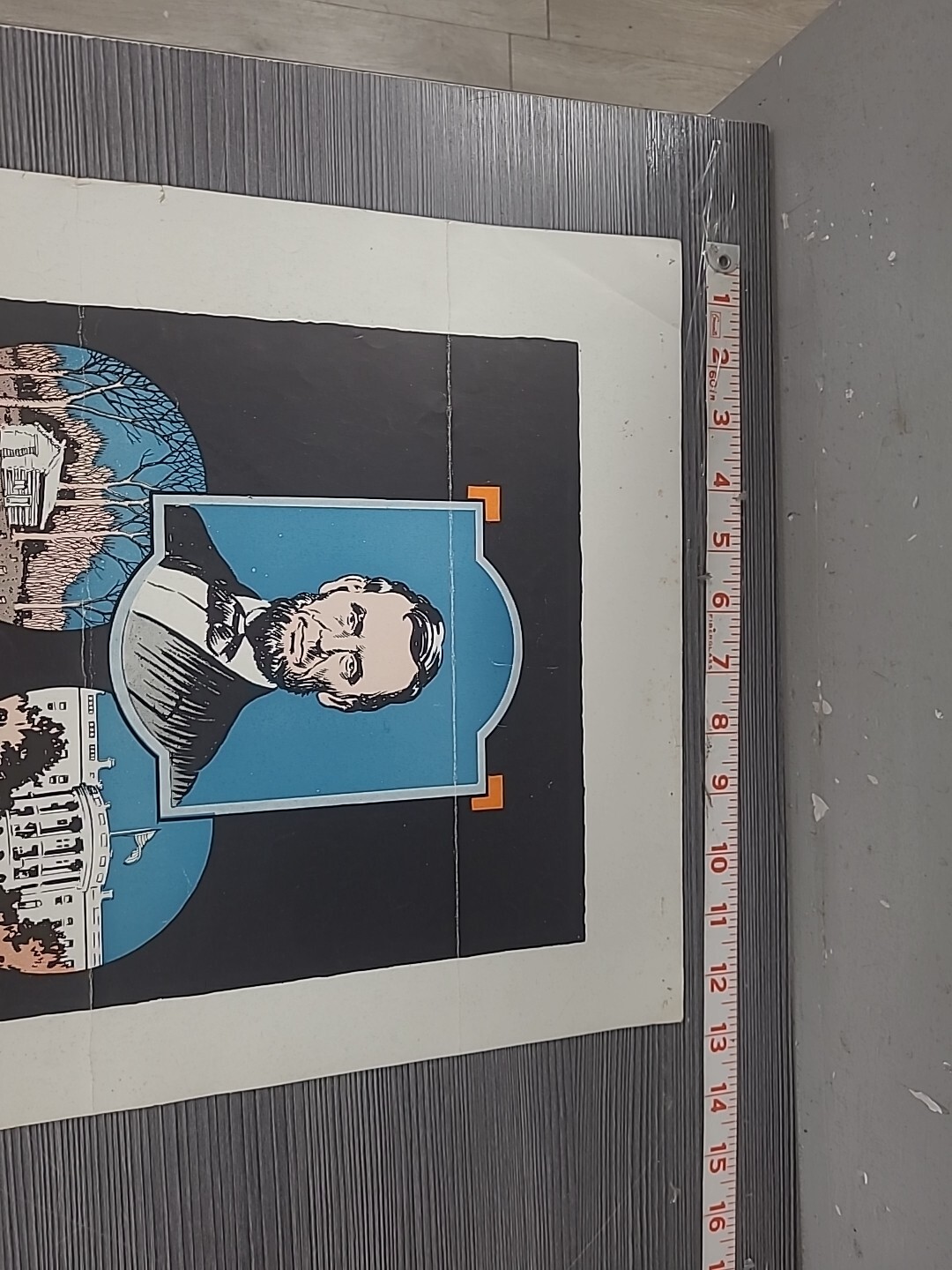 Vintage RARE 1937 American Hope of a Nation Poster honesty 22 ABRAHAM LINCOLN