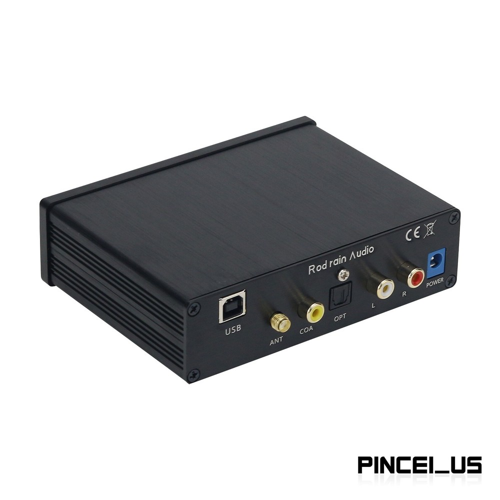 Rod Rain Audio Dual PCM1794 Bluetooth DAC Headphone Amplifier w/ USB Interface