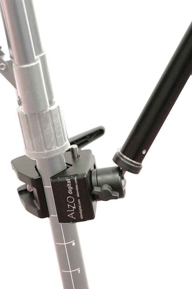 ALZO Universal Camera Slider Brace Support with Super Clamp