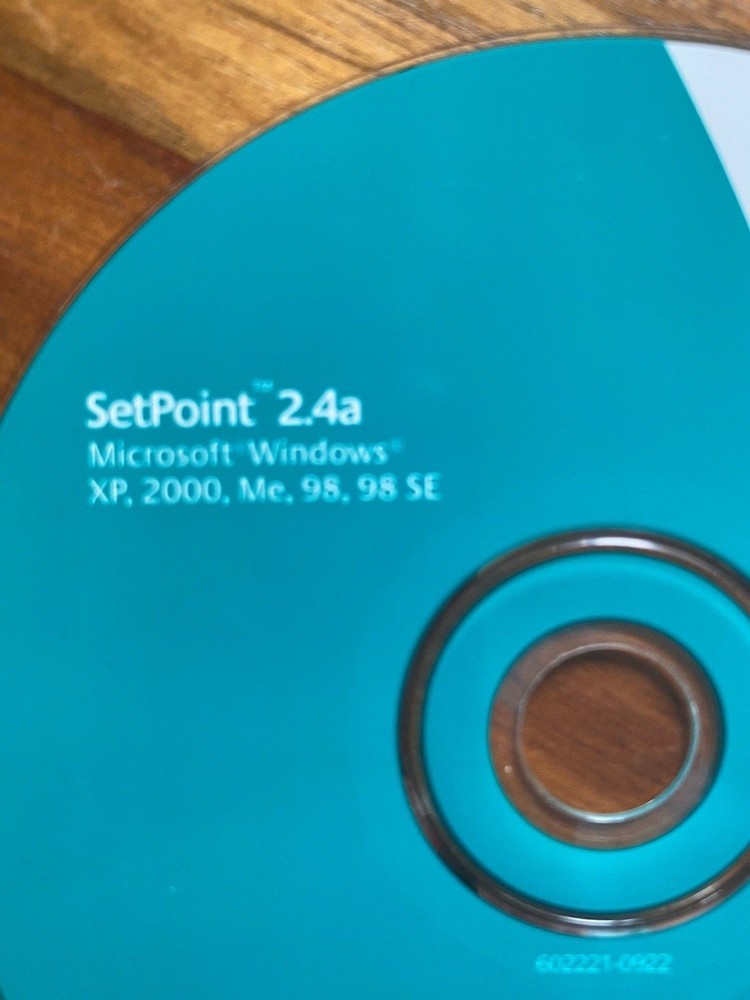 LOGITECH SetPoint 2.4a for Windows XP, 2000, ME, 98, 98 SE CD-ROM Disc