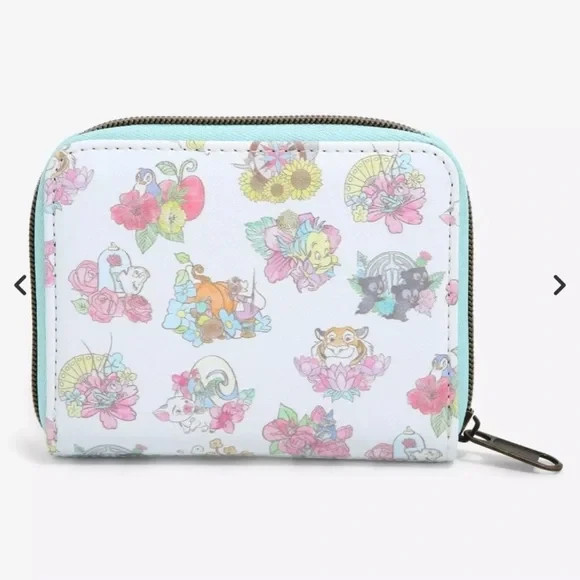 Loungefly Disney Sidekicks Mini Zip Wallet - NEW With Tags