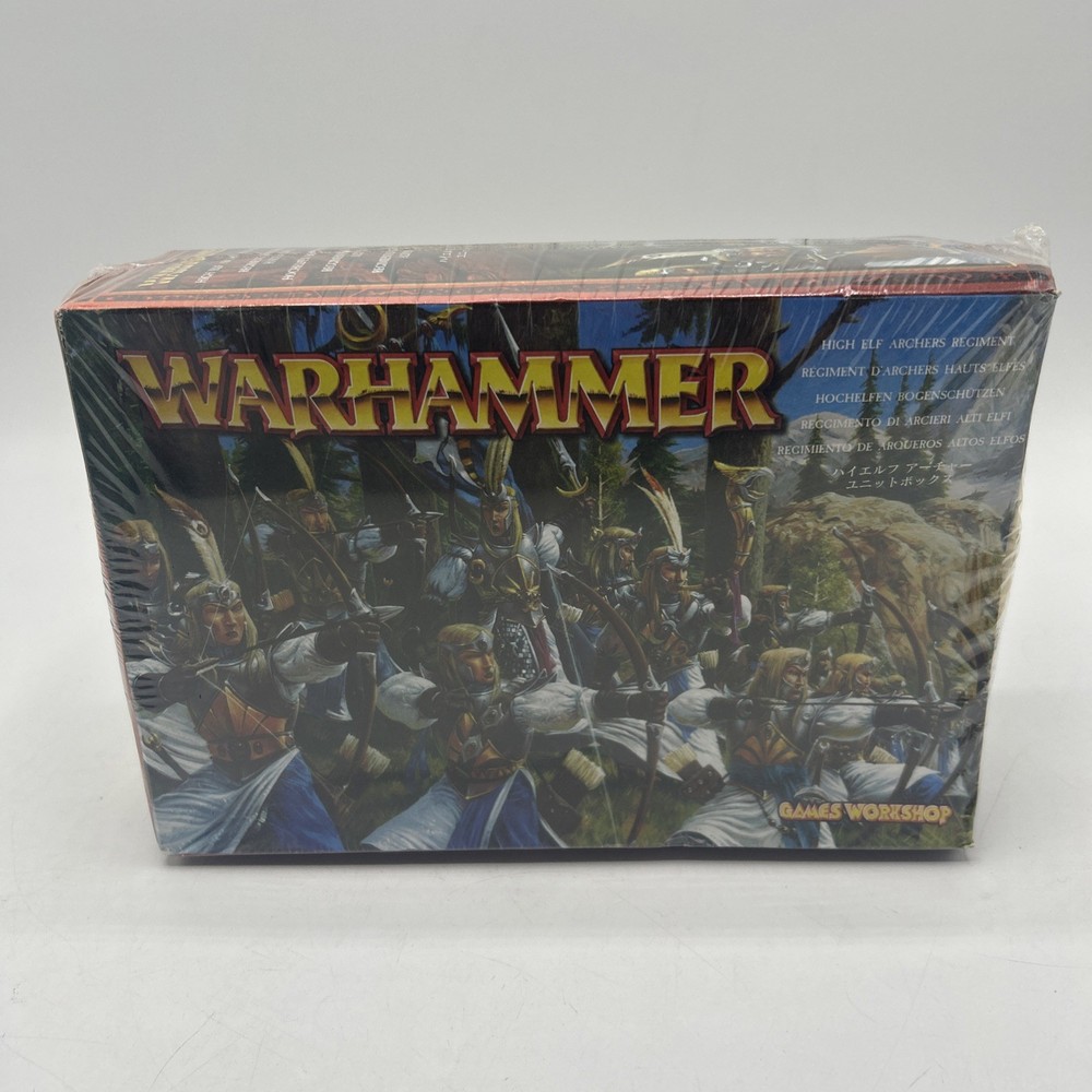 Warhammer High Elf Archers Regiment Games Workshop 2003