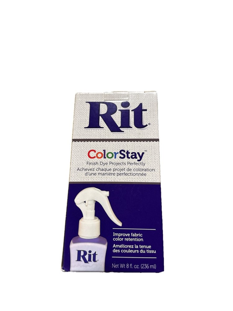 Rit ColorStay Dye Fixative  Spray Finish Dye Projects Improves Color Retention