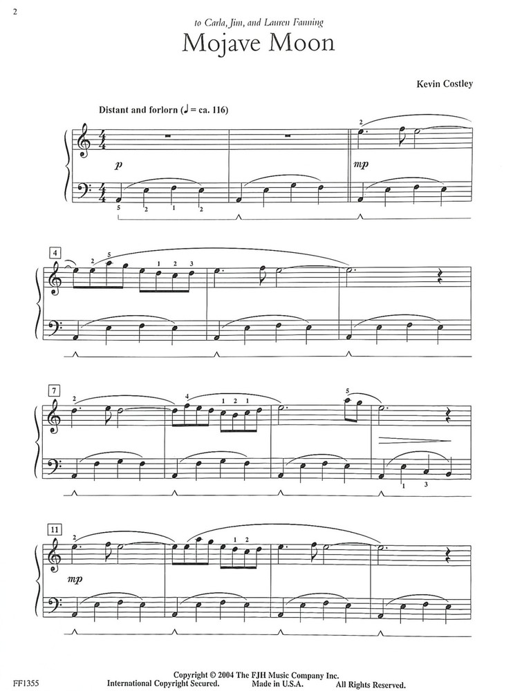 Composers Showcase Early Intermediate/Intermediate Book 2