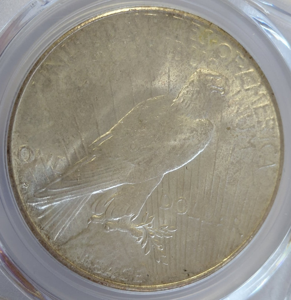 1923-S PCGS-64 PEACE SILVER DOLLAR