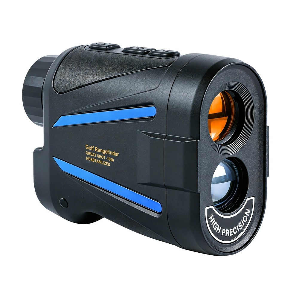 1200yd Laser Golf Rangefinder with Slope, 6X Magnification, High Precision Range