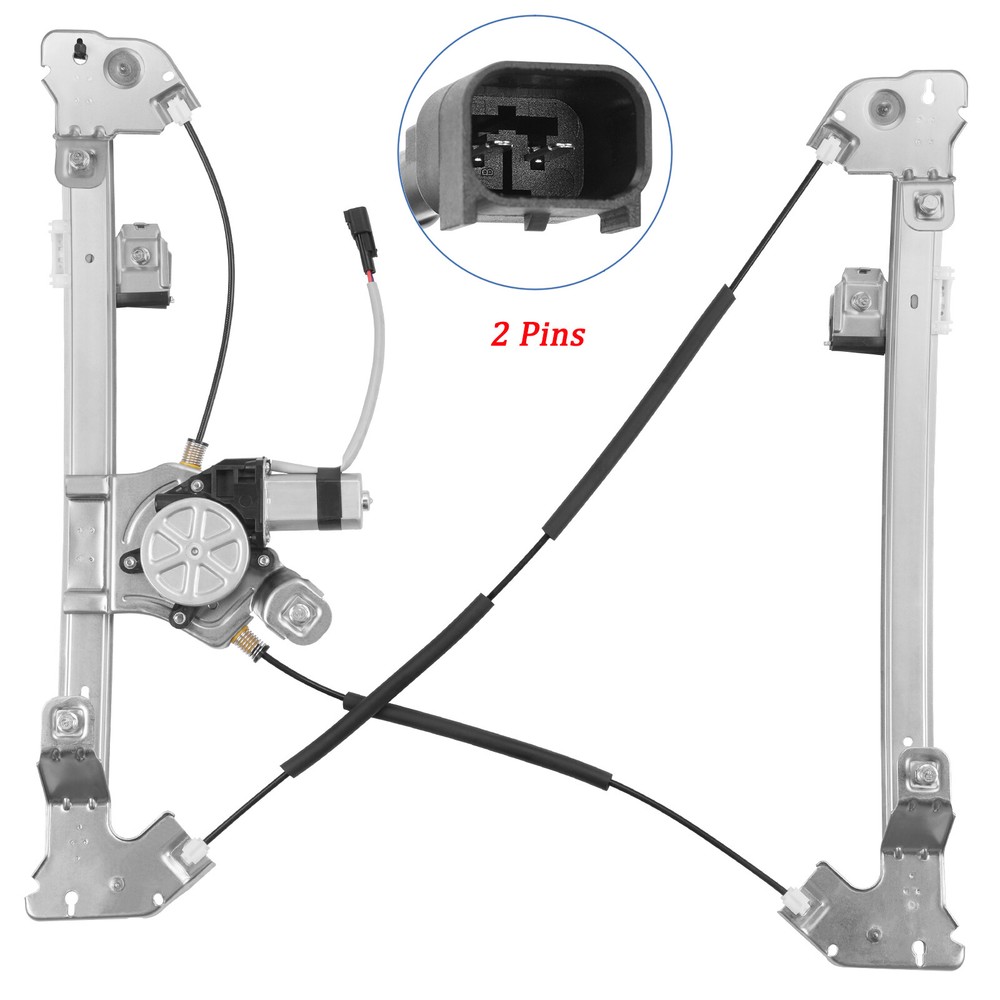 Front Left Driver Side Power Window Regulator w/ Motor for 2004-2008 Ford F-150