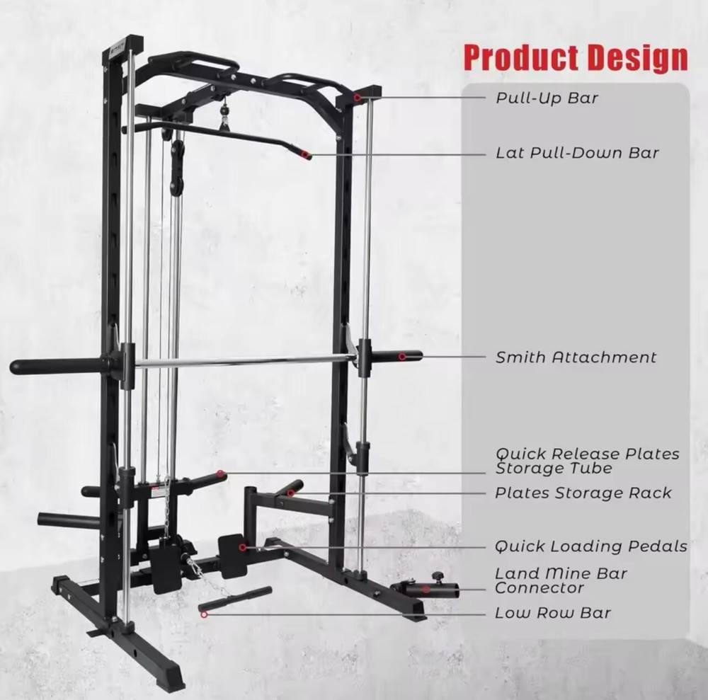 Smith Machine Power Rack
