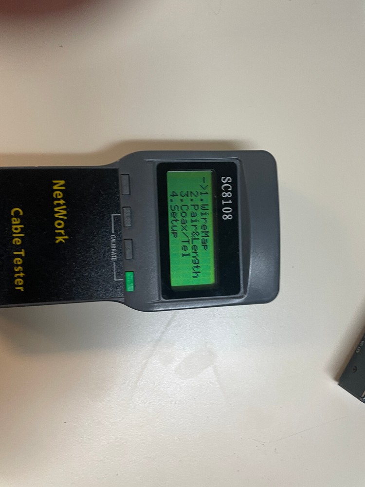 Network Cable tester SC8108