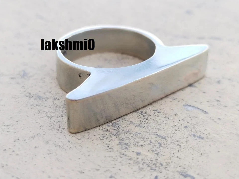 925 Sterling Silver Ring Bar Ring Unusual Ring Chunky Silver Ring Modern Ring G