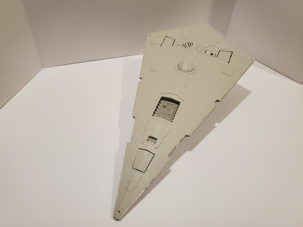 Star Wars Imperial Star Destroyer Electronic Model Revell Snap Tite - Untested
