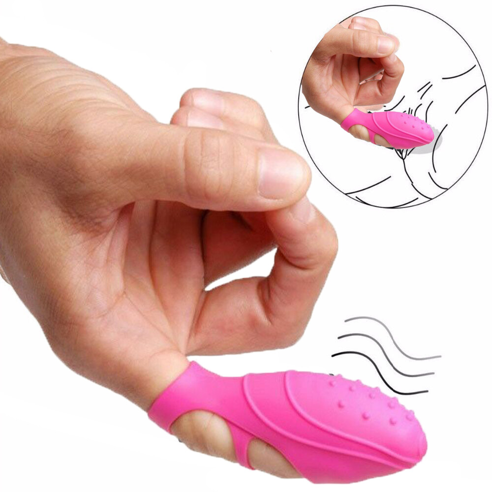 Adult-Toy-Finger-Banger-Stimulator-Clitoris-G Spot-Vibrator-Dildo-Massager-Women