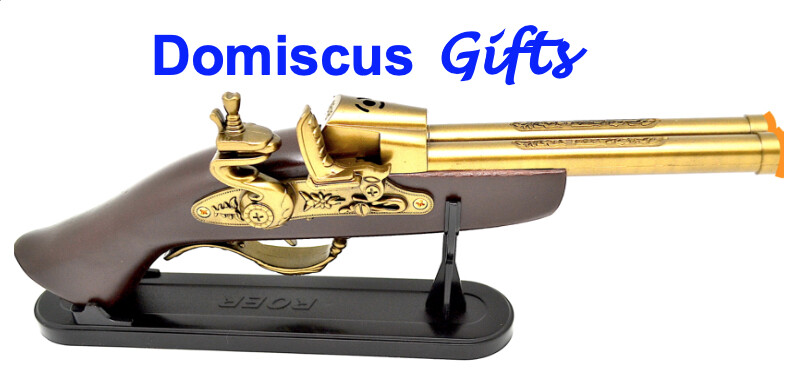 13" New! Vintage Double Barrel FLINTLOCK Replica Pistol GUN Rifle 18th Century