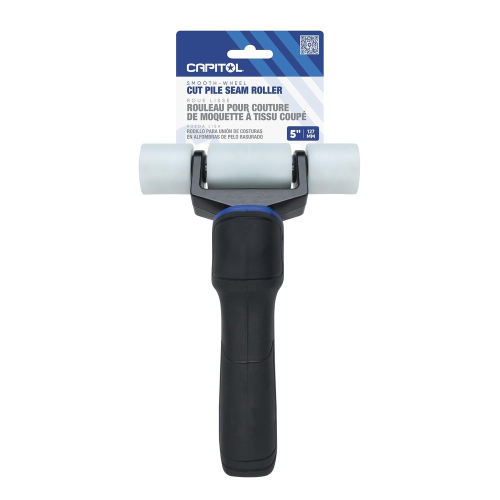 Smooth Wheel Cut Pile Seam Roller