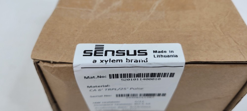 Sensus CA 6' TRPL/25' Pulse Sensor Water Flow Meter 5201011400010 NEW