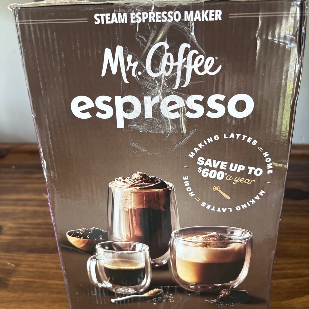 Mr. Coffee 2191913 Steam Espresso Maker