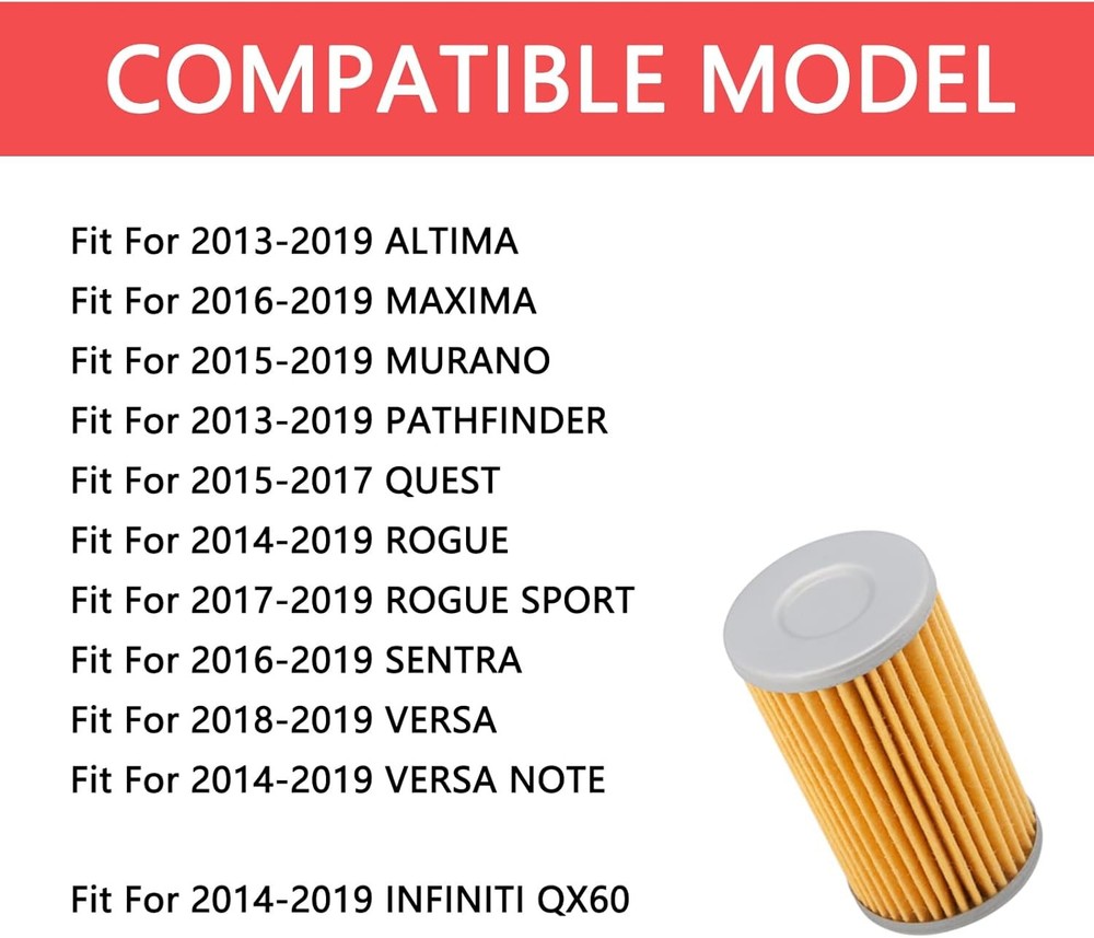 Nissan Transmission Filter 31726-28X0A Replacement