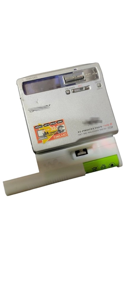 Rechargeable 1000mAH Battery Case For SONY MiniDisc E30 E50 E77 E505 E700 E710