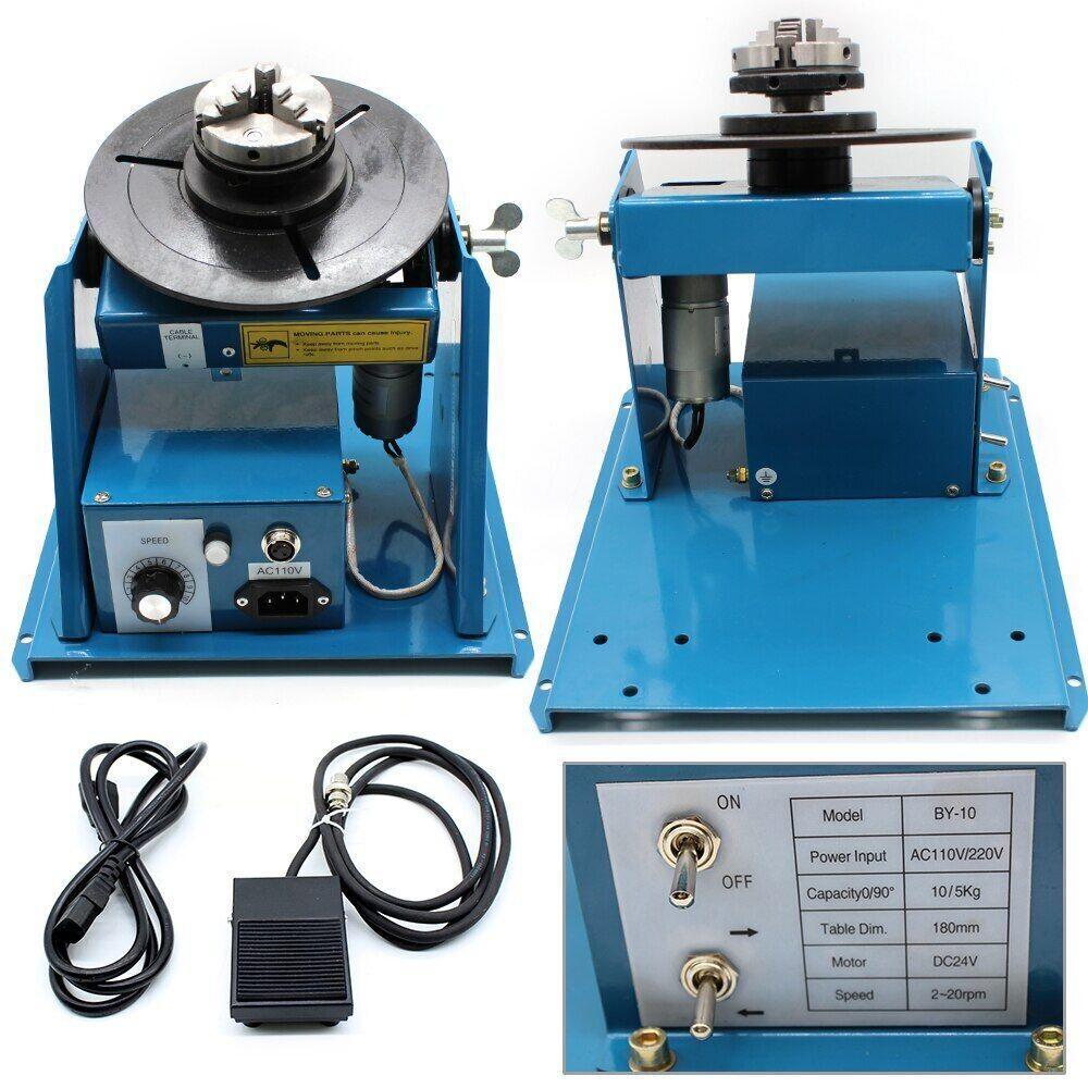 Welding Positioner Automatic Pipe Welding Automatic Rotary Table Positioner 10kg