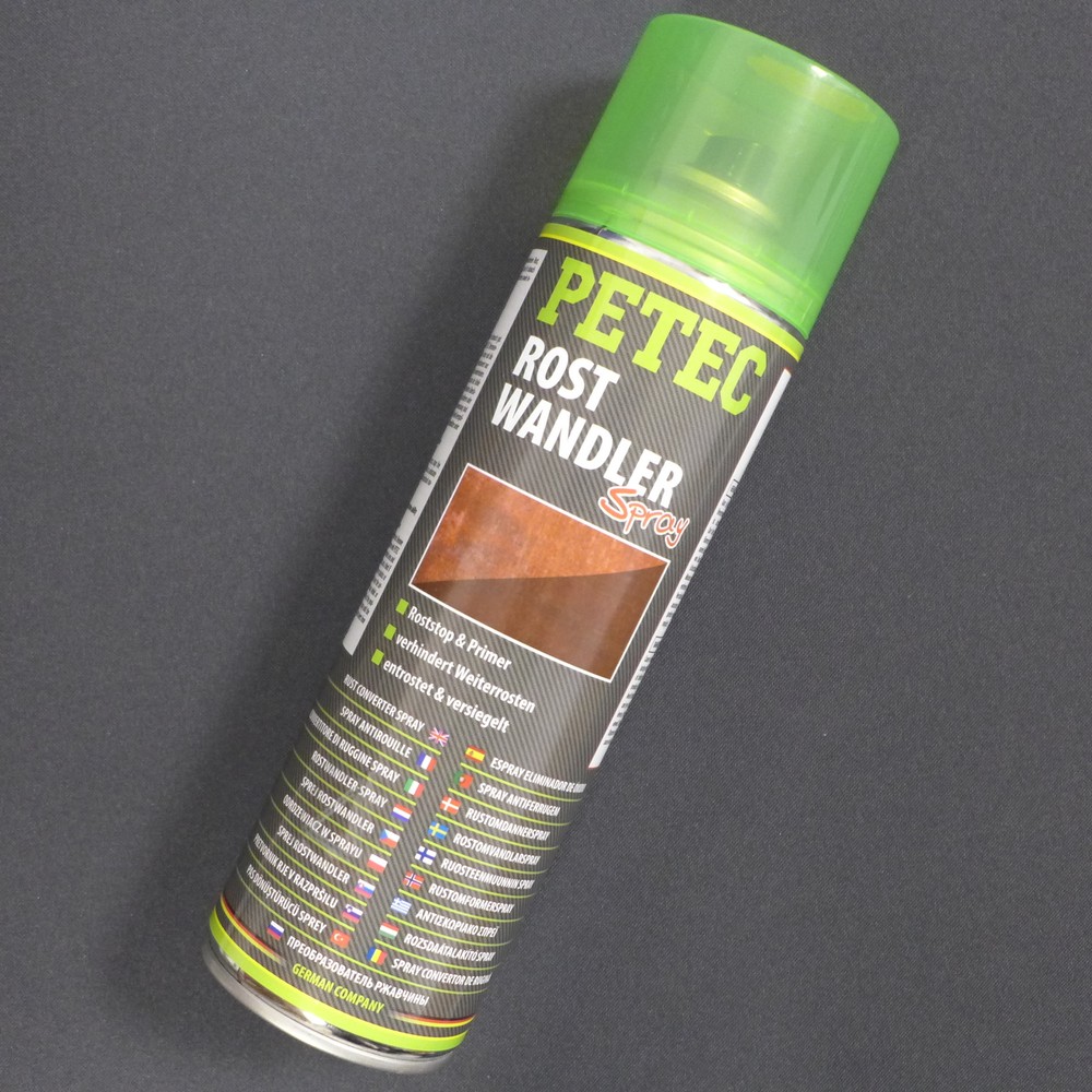 Petec Rust Converter Rust Stop Primer Spray 500ml