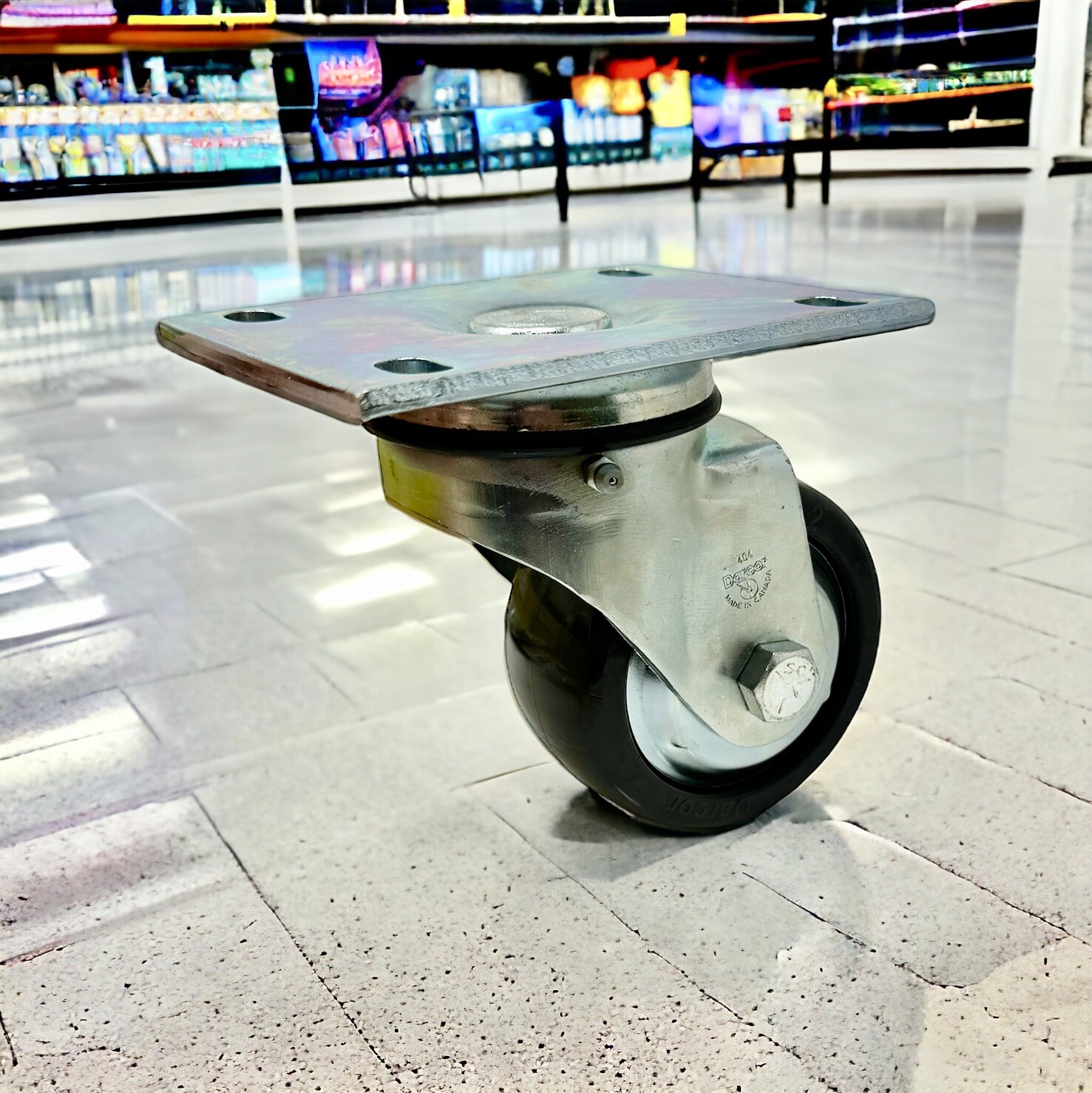 Rear Caster Wheel fits Nilfisk Advance Clarke 56112308 SC750 SC800 Focus II