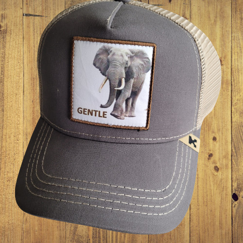 Gentle Hat Crazy Trucker Baseball Cap Mesh Panel Adjustable One Size Snap Back