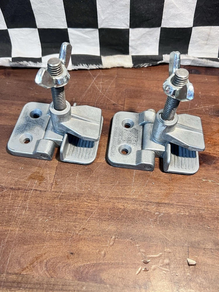 2 - Jiffy Screen Clamps - Model #2 - Screen Printing