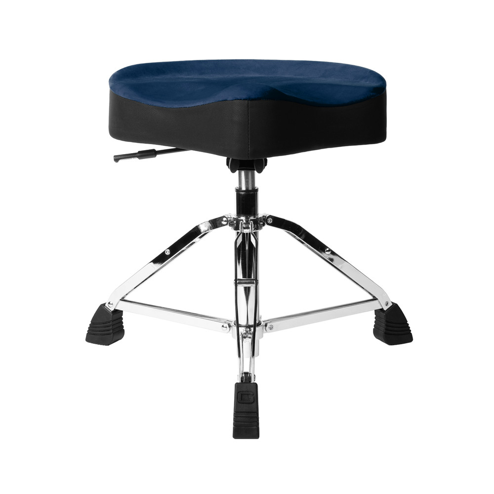 Gator Frameworks Air Glide Drum Throne Saddle Seat - Blue