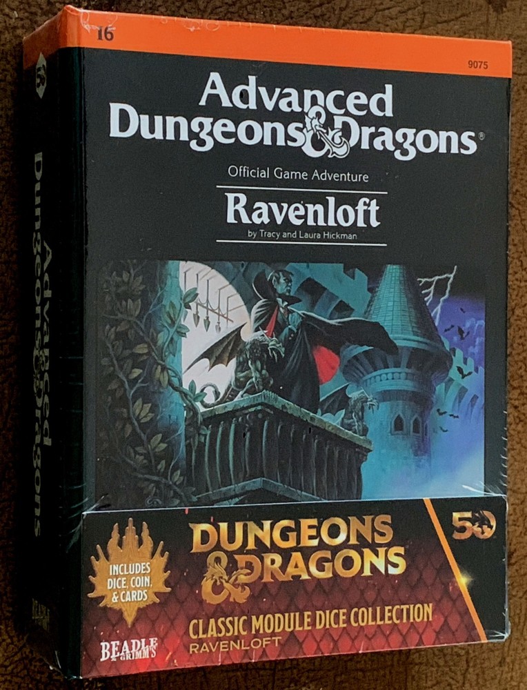 Dungeons & Dragons Ravenloft Classic Module Dice Collection Set