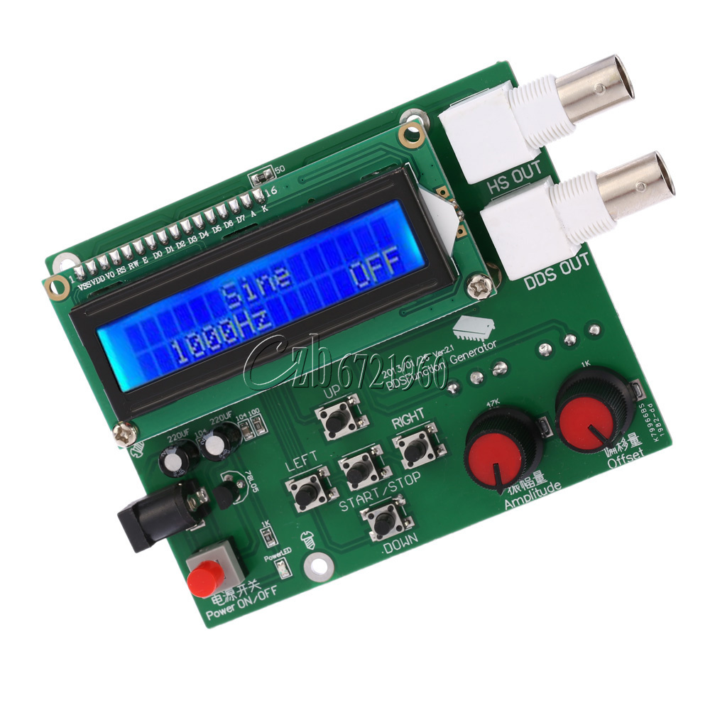 Kit DDS Function Signal Generator Module Sine Square Sawtooth Triangle Wave