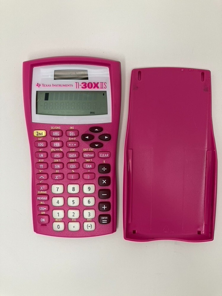 Texas Instruments Calculator, TI-30XIIS, Pink