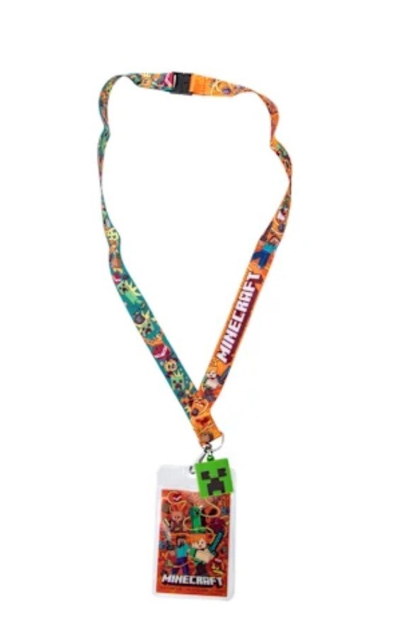 Minecraft Lanyard with ID Holder