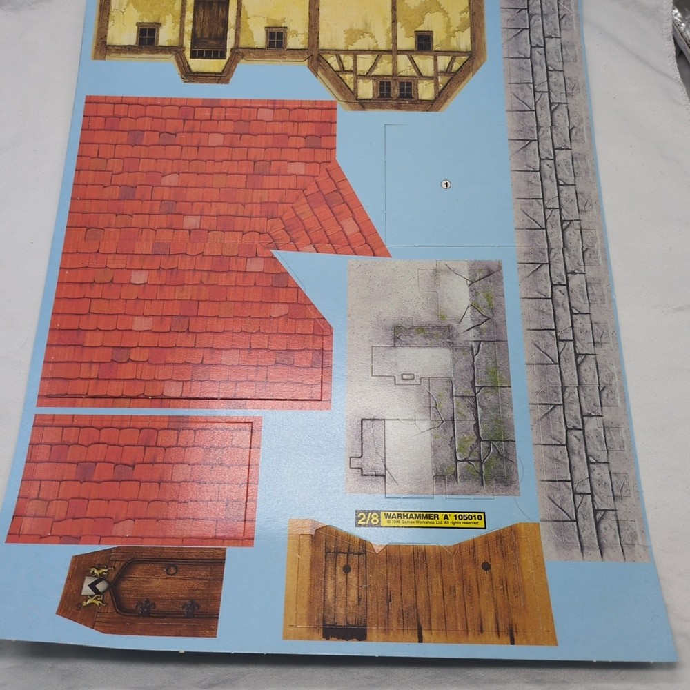 Warhammer 5th Edition 2/8 'A' 105010 Token Sheet