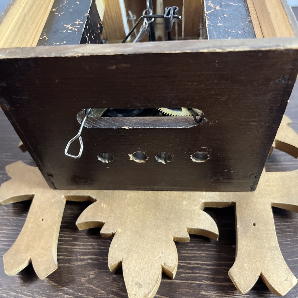 Cuckoo Clock German Black Forest Vintage