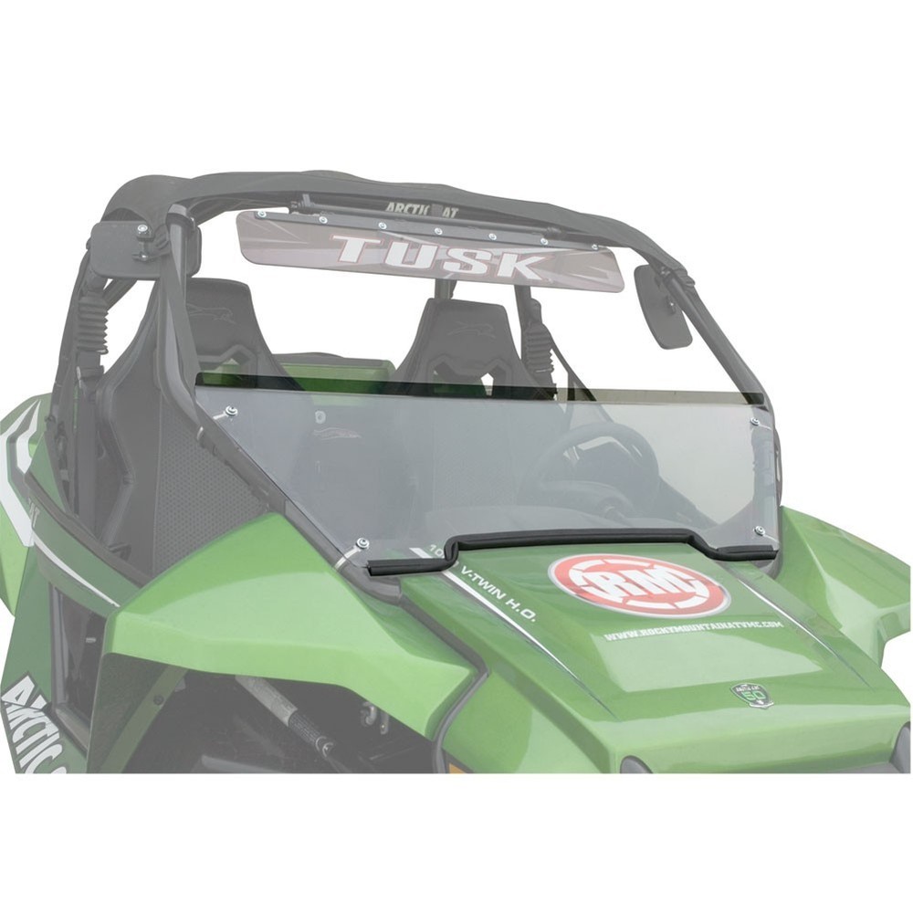 Tusk UTV Half Windshield for Arctic Cat and Textron Wildcat Models