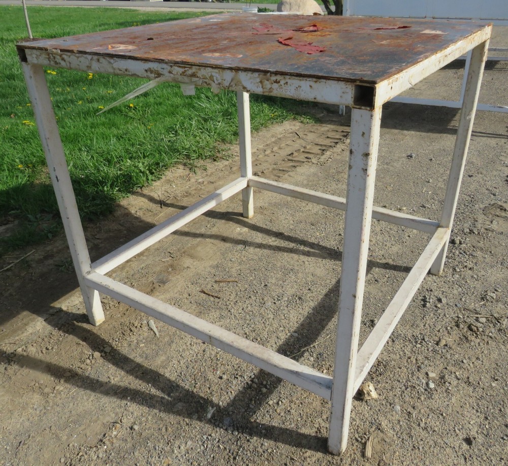 All metal workbench / welding table - many uses 3 ft x 3 ft
