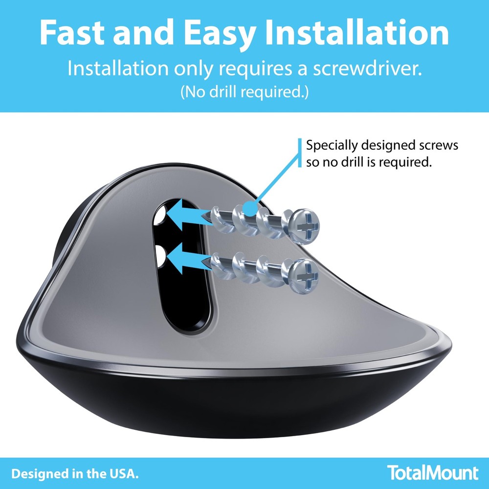 Premium Wall Mount For Echo Dot MAX HomePod Mini Soft Liner Secure Fit Base