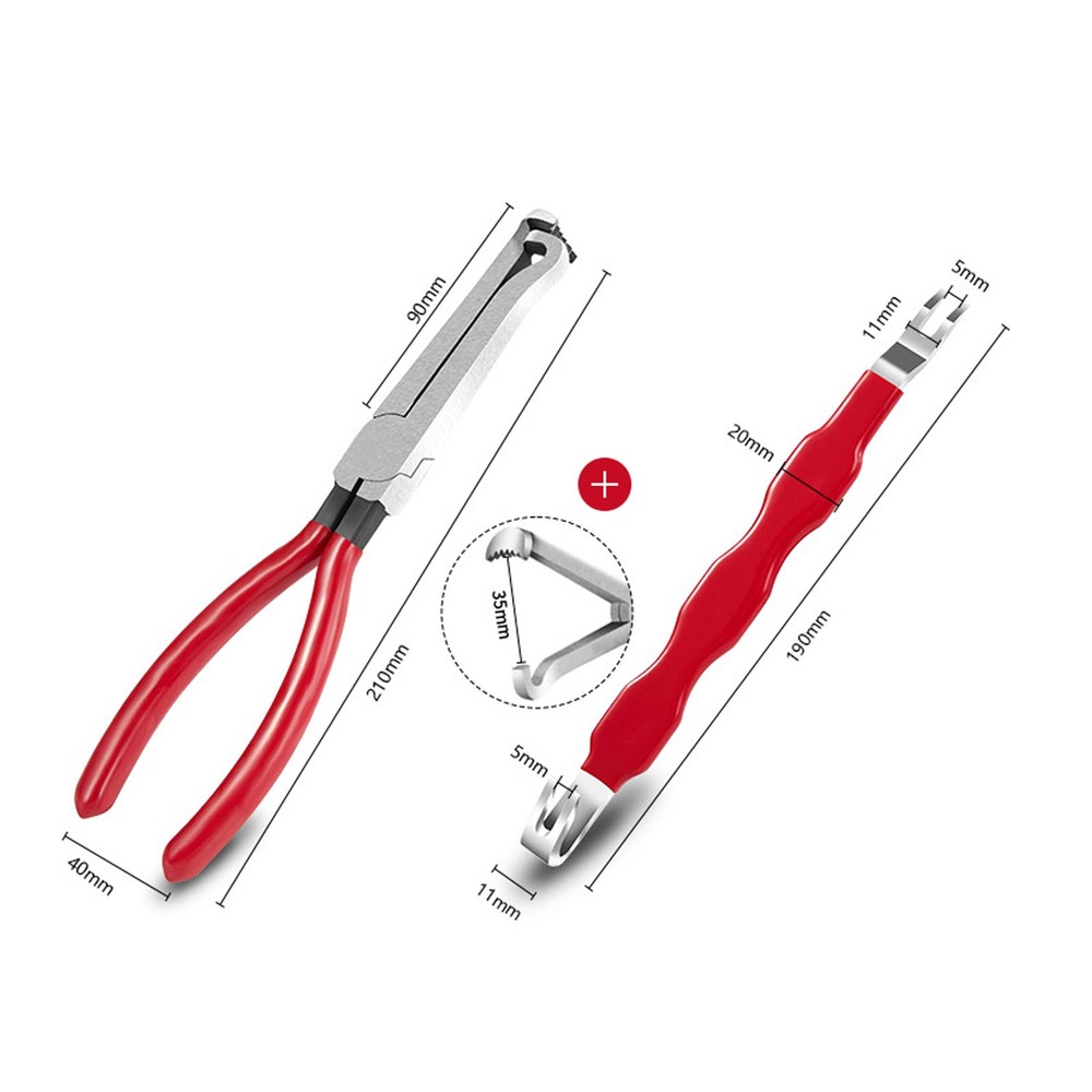 2PCS Electrical Disconnect Plier Connector Separator Removal Tool Kit AutomotiuM