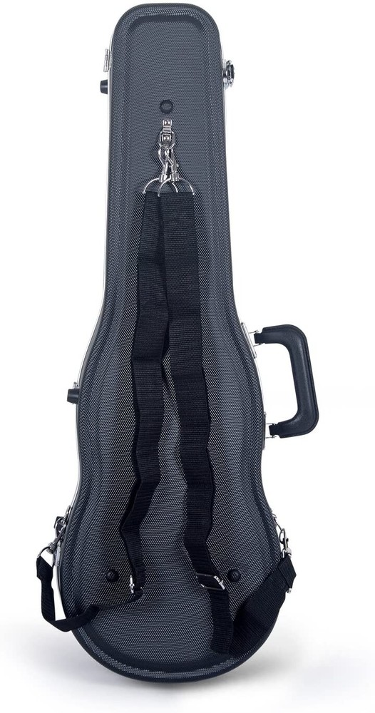 Crossrock 4/4 Violin Case-Backpack Style in Black