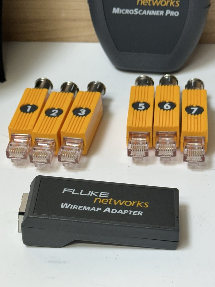 Fluke Networks Microscanner Pro Good Condition