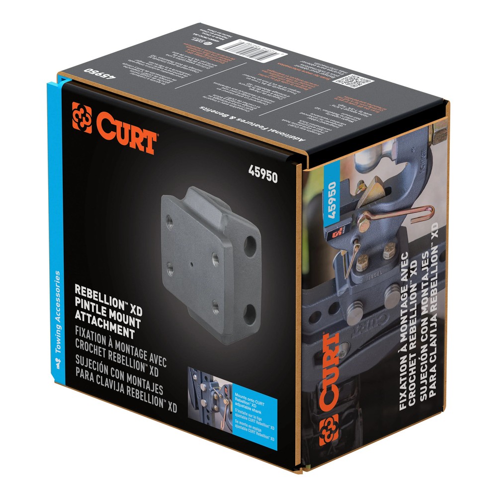 Curt-Rebellion XD Pintle Mount Attachment