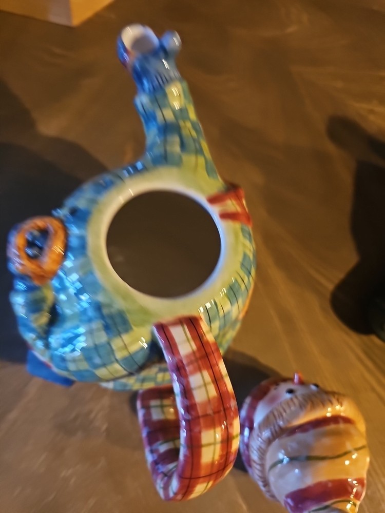 Snowman Man Teapot