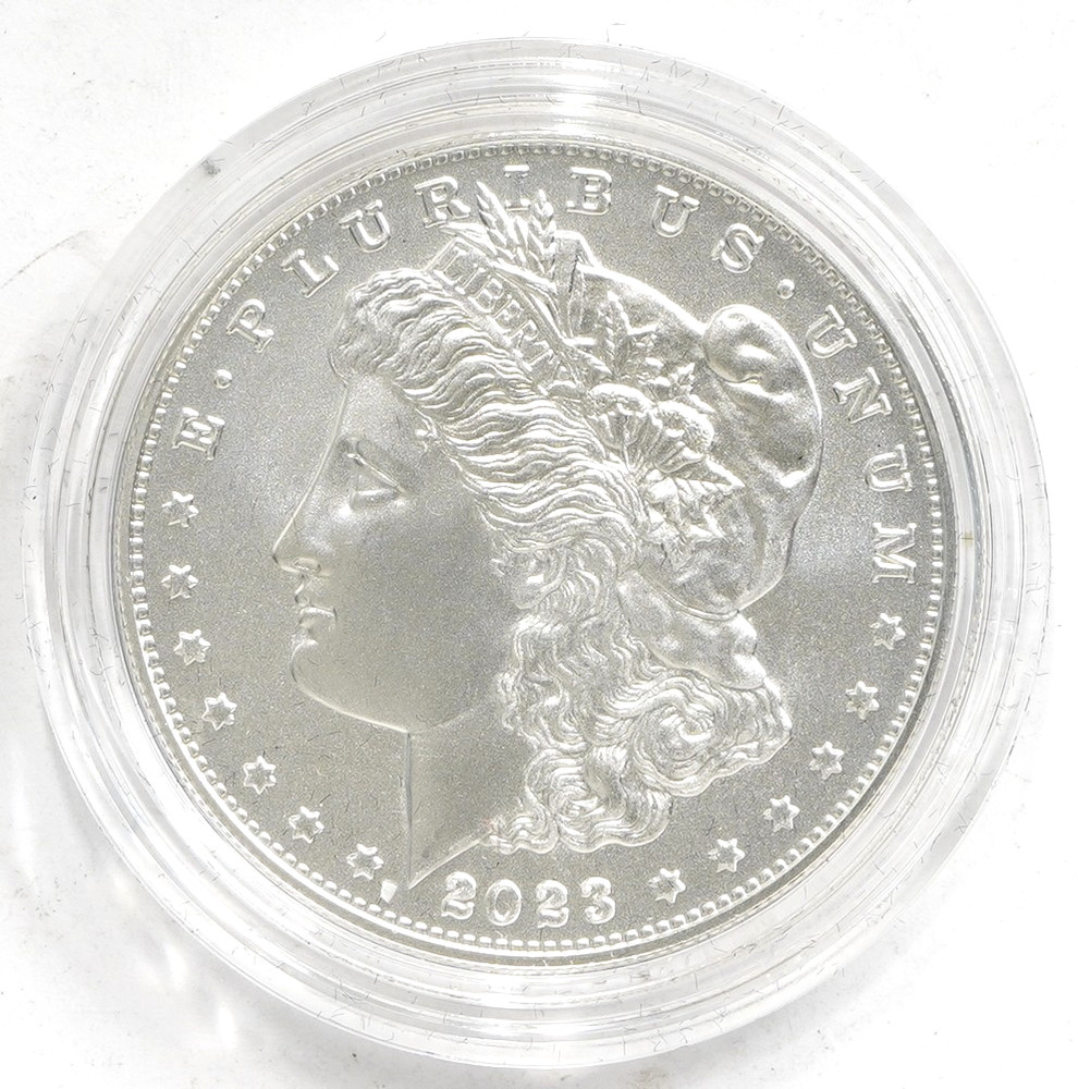 2023 (P) Morgan Dollar w/ Box & COA